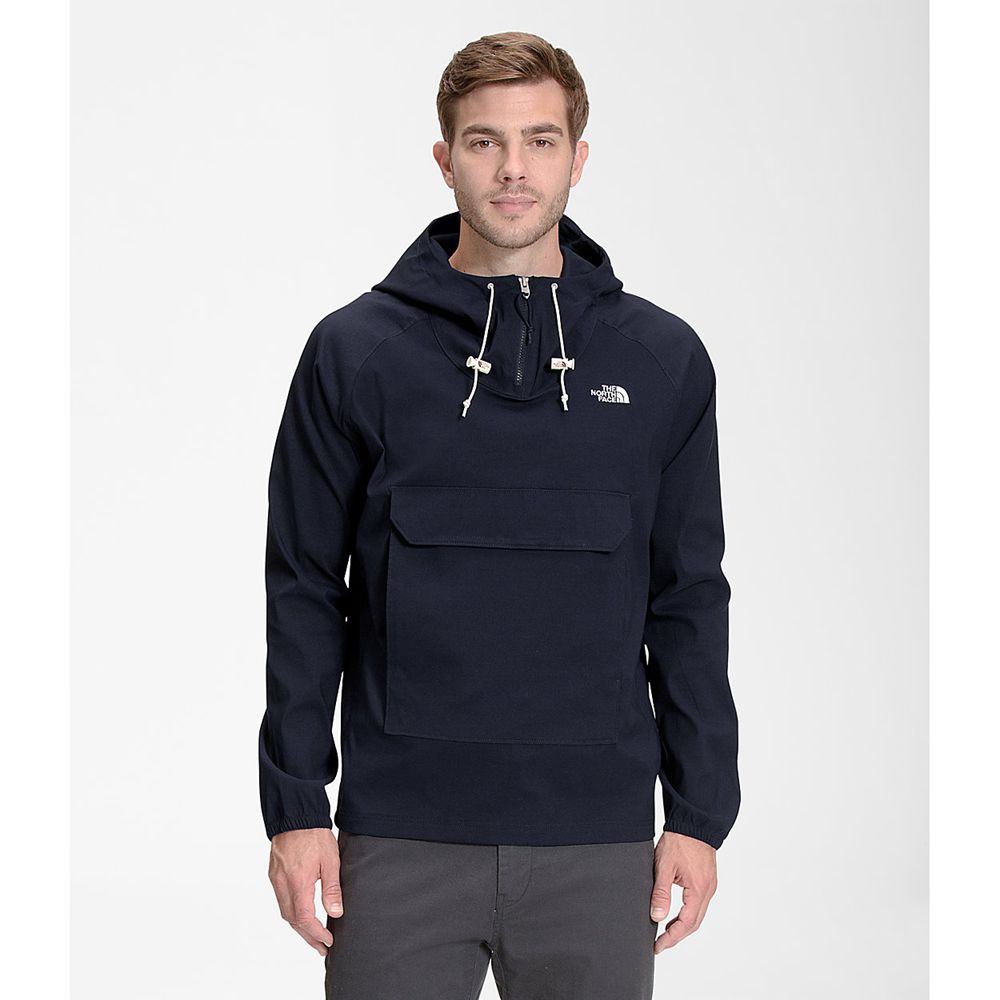 The North Face Pullover Mens Australia - The North Face Class V Navy (CMB-257846)